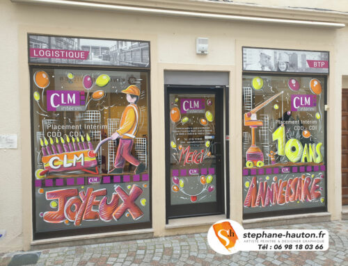 Peintre décorateur sur vitrine – Une communication visuelle impactante pour vos commerces